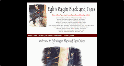 Desktop Screenshot of eglisblackandtans.com
